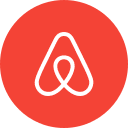 AirBnB Logo and Link to Treguth Glamping Cornwall