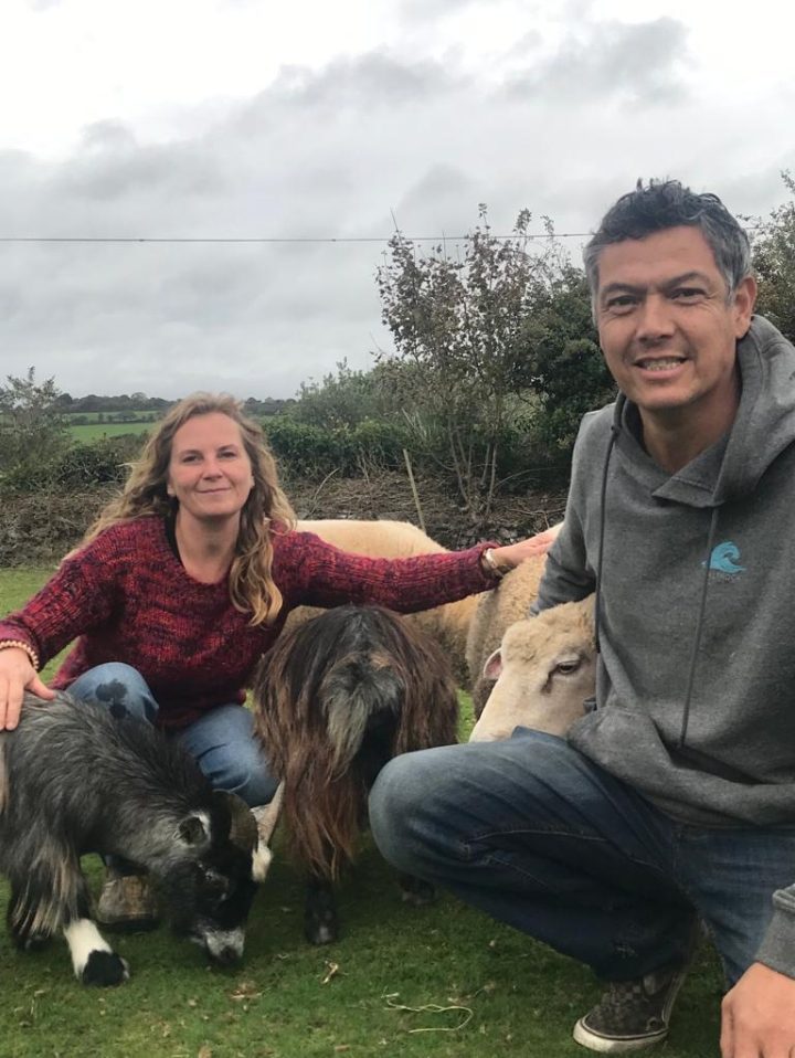 Kris and Kaana Pring Treguth Glamping