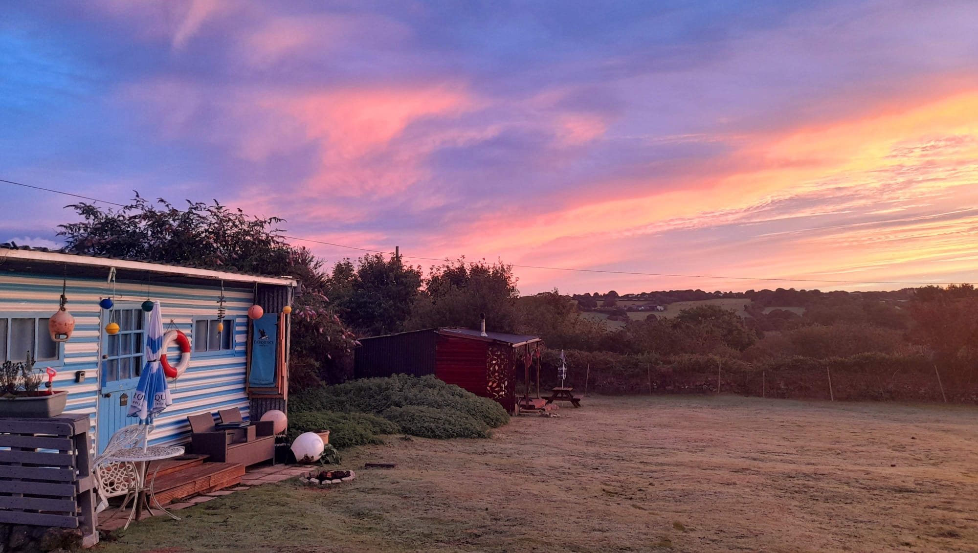 Chill out at Treguth Glamping Cornwall